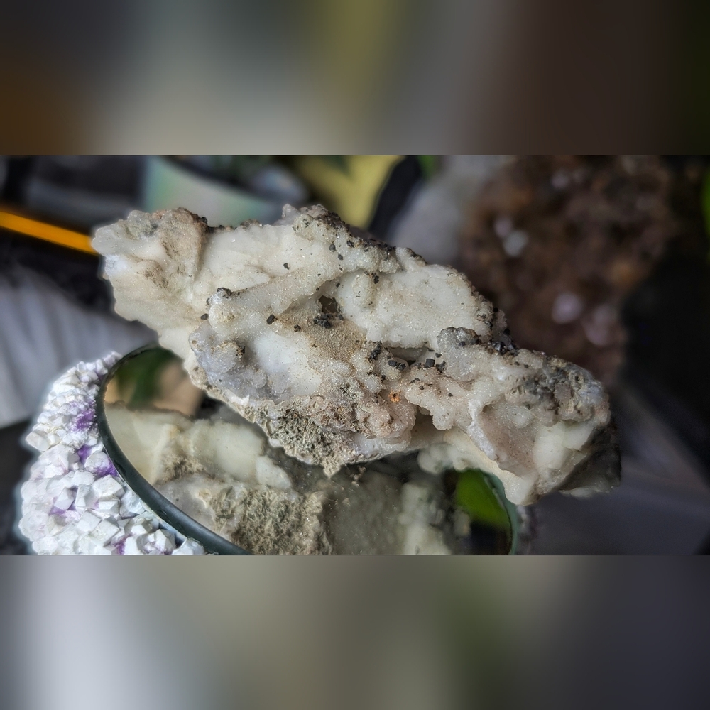 Druzy Agate Chalcedony Crystal Cluster